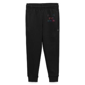 Humeur actuelle Amoureuse des chats mignons - Pantalon de survêtement enfant/adolescent premium - noir - Devant - AI Model Kid Male (0cm)