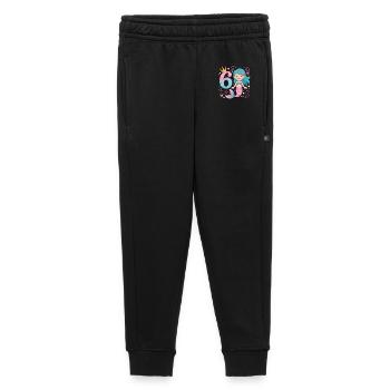 Meerjungfrau 6. Geburtstag 6 Jahre - Kinder/Teenager Premium Sweathose - Schwarz - Vorne - AI Model Kid Male (0cm)