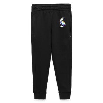 Lapin de montagne Lièvre arctique Labiin albinos Lapin blanc - Pantalon de survêtement enfant/adolescent premium - noir - Devant - AI Model Kid Male (0cm)