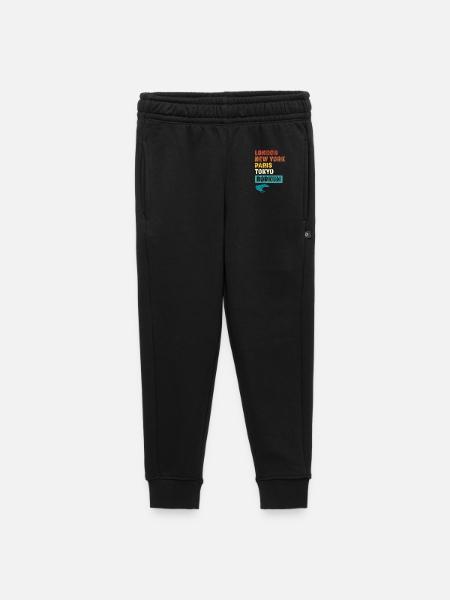 North Sea Holidays LONDON NEW YORK PARIS BORKUM - Kids’/Teens' Premium Sweatpants - black