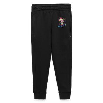 Ski alpin Sports d’hiver Ski nordique - Pantalon de survêtement enfant/adolescent premium - noir - Devant - AI Model Kid Male (0cm)