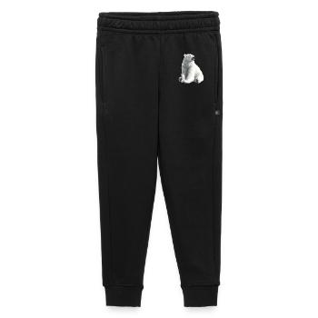 Polar Bär Illustration Eislicht - Kinder/Teenager Premium Sweathose - Schwarz - Vorne - AI Model Kid Male (0cm)