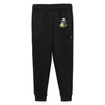 Panda Landwirt Obst Bauernhof - Kinder/Teenager Premium Sweathose - Schwarz - Vorne - AI Model Kid Male (0cm)