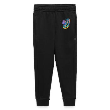 Kickboxeur - Pantalon de survêtement enfant/adolescent premium - noir - Devant - AI Model Kid Male (0cm)