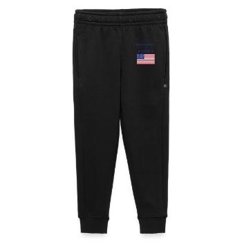 Indépendance et Amour États-Unis - Pantalon de survêtement enfant/adolescent premium - noir - Devant - AI Model Kid Male (0cm)