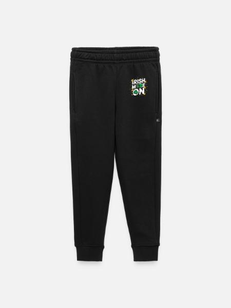 Irish Mom Shamrock Gold Fiesta - Kinder/Teenager Premium Sweathose - Schwarz