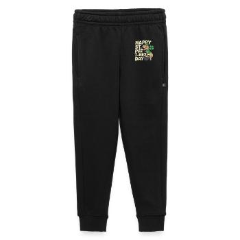 Dino Leprechaun St Patrick Day - Kinder/Teenager Premium Sweathose - Schwarz - Vorne - AI Model Kid Male (0cm)