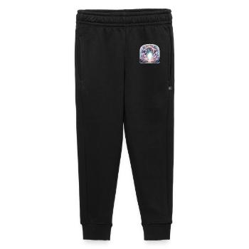 Crystal Cave Portal - Kids’/Teens' Premium Sweatpants - black - Front - AI Model Kid Male (0cm)