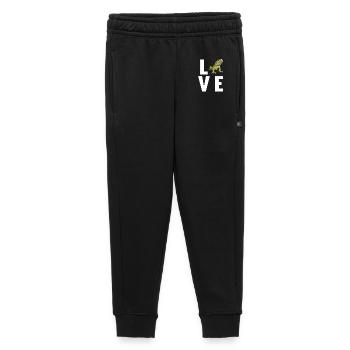 Lézard des lézards - Pantalon de survêtement enfant/adolescent premium - noir - Devant - AI Model Kid Male (0cm)