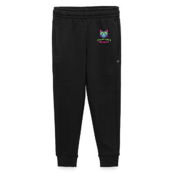 It's My Cat's Birthday - Kids’/Teens' Premium Sweatpants - black - Front - AI Model Kid Male (0cm)
