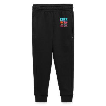 Free throws or grinding basketball - Kids’/Teens' Premium Sweatpants - black - Front - AI Model Kid Male (0cm)