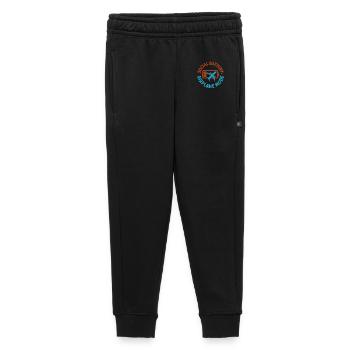Batterie sociale vide | Introverti voyageur - Pantalon de survêtement enfant/adolescent premium - noir - Devant - AI Model Kid Male (0cm)
