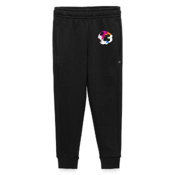 NR. 3 FUßBALLER NUMMER 3 FUßBALL 3. GEBURTSTAG - Kinder/Teenager Premium Sweathose - Schwarz - Vorne - AI Model Kid Male (0cm)