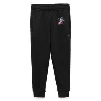 Ski alpin Sports d’hiver Ski nordique - Pantalon de survêtement enfant/adolescent premium - noir - Devant - AI Model Kid Male (0cm)