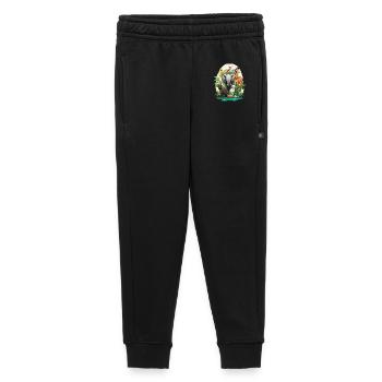 Tierwelt Dschungeltraum - Kinder/Teenager Premium Sweathose - Schwarz - Vorne - AI Model Kid Male (0cm)