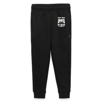 Familie Set NEW UNCLE ON THE BLOCK 2026 LUSTIG - Kinder/Teenager Premium Sweathose - Schwarz - Vorne - AI Model Kid Male (0cm)