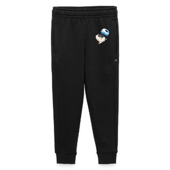 Whipping Cream Hand Mixer Baking Design - Kids’/Teens' Premium Sweatpants - black - Front - AI Model Kid Male (0cm)