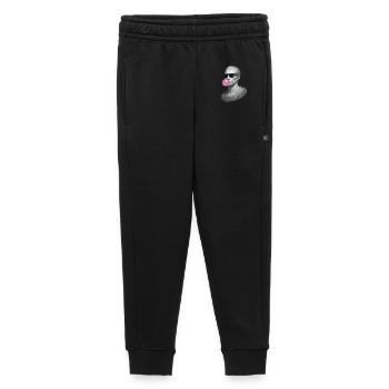 César avec des lunettes de soleil et du chewing-gum - Pantalon de survêtement enfant/adolescent premium - noir - Devant - AI Model Kid Male (0cm)