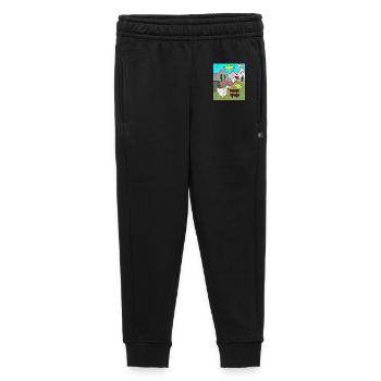 Délice de poulet rural avec poussins Alps - Pantalon de survêtement enfant/adolescent premium - noir - Devant - AI Model Kid Male (0cm)