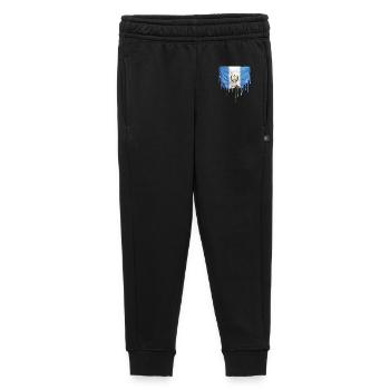 Guatemala Flagge Schmelz-Effekt - Kinder/Teenager Premium Sweathose - Schwarz - Vorne - AI Model Kid Male (0cm)