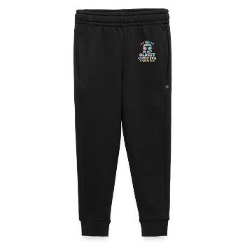 L’humour de la famille fille à l’ère de mon aîné - Pantalon de survêtement enfant/adolescent premium - noir - Devant - AI Model Kid Male (0cm)