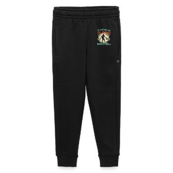 Basketball Saying I'd Rather Be Playing Basketball - Kids’/Teens' Premium Sweatpants - black - Front - AI Model Kid Male (0cm)