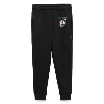 Best Friends Opossum And Raccoon Funny Trash Pals - Kids’/Teens' Premium Sweatpants - black - Front - AI Model Kid Male (0cm)