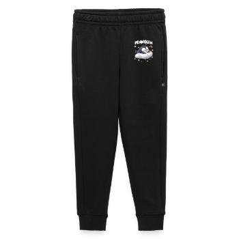 Pennguin Penguin Pajama Morning Grouch Late Riser - Kids’/Teens' Premium Sweatpants - black - Front - AI Model Kid Male (0cm)