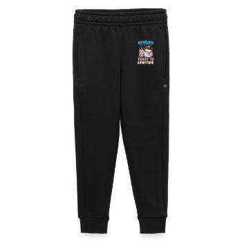 Lesen ist Ticket zur Abenteuerreise - Kinder/Teenager Premium Sweathose - Schwarz - Vorne - AI Model Kid Male (0cm)
