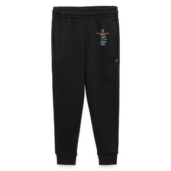 Mein Wochenende: Nur Angeln - Kinder/Teenager Premium Sweathose - Schwarz - Vorne - AI Model Kid Male (0cm)