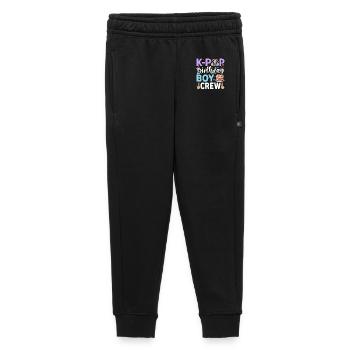 K-Pop Birthday Boy Crew - Kinder/Teenager Premium Sweathose - Schwarz - Vorne - AI Model Kid Male (0cm)