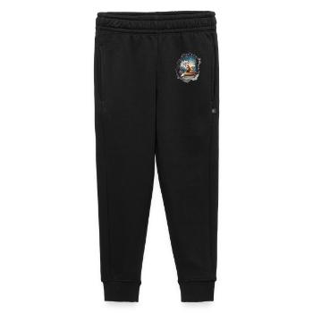 Forêt de l’Étoile du Renard - Pantalon de survêtement enfant/adolescent premium - noir - Devant - AI Model Kid Male (0cm)