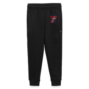250 Jahre Pure Power Jet - Kinder/Teenager Premium Sweathose - Schwarz - Vorne - AI Model Kid Male (0cm)