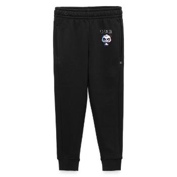 Hé Cancer Panda en colère - Pantalon de survêtement enfant/adolescent premium - noir - Devant - AI Model Kid Male (0cm)