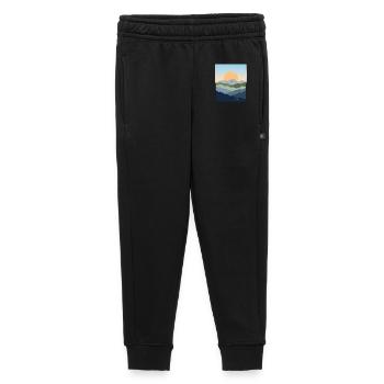 Montenegro Travel Balkans Adriatic Coast Mountains - Kids’/Teens' Premium Sweatpants - black - Front - AI Model Kid Male (0cm)