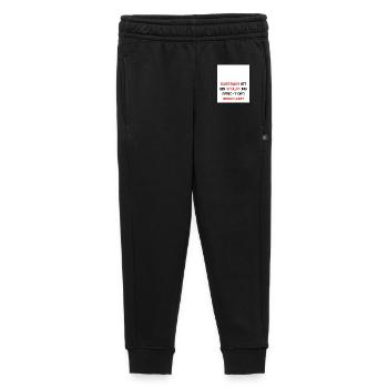 Gegen Rassismus: Ein Schlag ins Gesicht - Kinder/Teenager Premium Sweathose - Schwarz - Vorne - AI Model Kid Male (0cm)