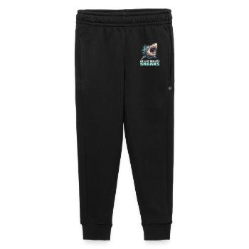 Sharks Shark - Kids’/Teens' Premium Sweatpants - black - Front - AI Model Kid Male (0cm)