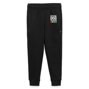Dog trainer - Kids’/Teens' Premium Sweatpants - black - Front - AI Model Kid Male (0cm)