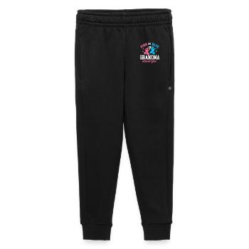 Rosa oder blaue Oma liebt dich Geschlechtsoffenbarung - Kinder/Teenager Premium Sweathose - Schwarz - Vorne - AI Model Kid Male (0cm)