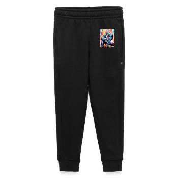 gorilla - Kids’/Teens' Premium Sweatpants - black - Front - AI Model Kid Male (0cm)
