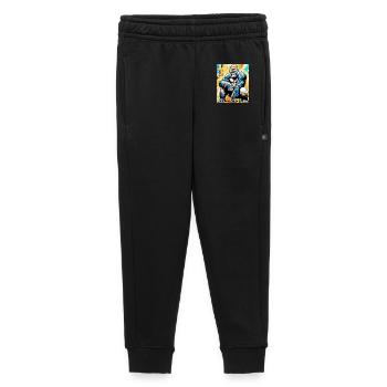 gorilla - Kids’/Teens' Premium Sweatpants - black - Front - AI Model Kid Male (0cm)