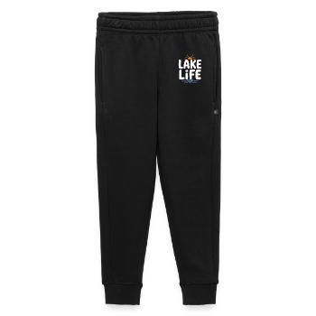 Lake Life Sonnenaufgangsabzeichen - Kinder/Teenager Premium Sweathose - Schwarz - Vorne - AI Model Kid Male (0cm)