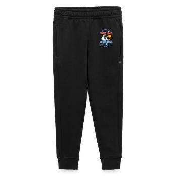 Kleiner Kapitän auf Krippenkurs mit Pinguin - Kinder/Teenager Premium Sweathose - Schwarz - Vorne - AI Model Kid Male (0cm)