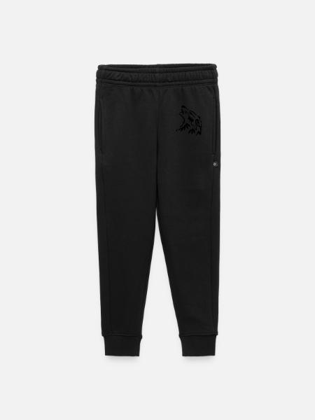 wolf - Kids’/Teens' Premium Sweatpants - black