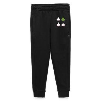 Ail 4 - Pantalon de survêtement enfant/adolescent premium - noir - Devant - AI Model Kid Male (0cm)