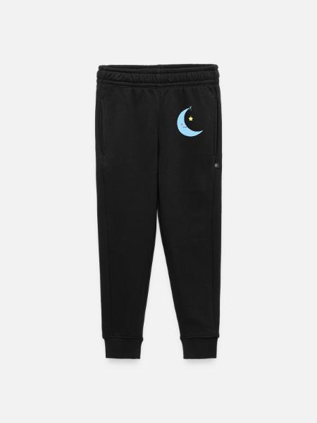 Moon and Star Night Bliss - Kids’/Teens' Premium Sweatpants - black