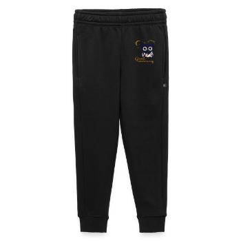 Bonjour, hibou - Pantalon de survêtement enfant/adolescent premium - noir - Devant - AI Model Kid Male (0cm)