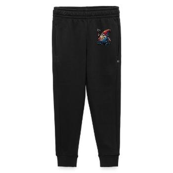 Gnome - Pantalon de survêtement enfant/adolescent premium - noir - Devant - AI Model Kid Male (0cm)