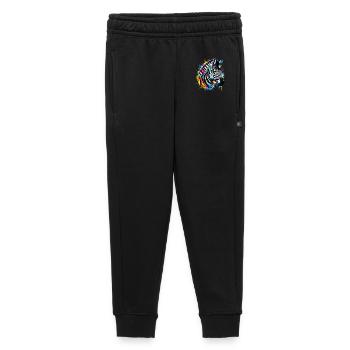 Zèbre - Pantalon de survêtement enfant/adolescent premium - noir - Devant - AI Model Kid Male (0cm)