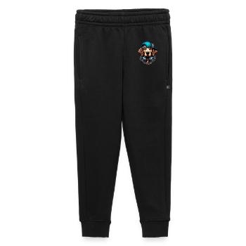 Dog - Kids’/Teens' Premium Sweatpants - black - Front - AI Model Kid Male (0cm)